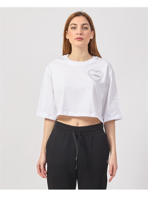 T-shirt donna Richmond X cropped mezza manica RICHMOND X | UWP25196TSWHITE